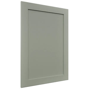 Fabuwood Galaxy Pistachio Green DD W2130 DOOR Panel, Front View