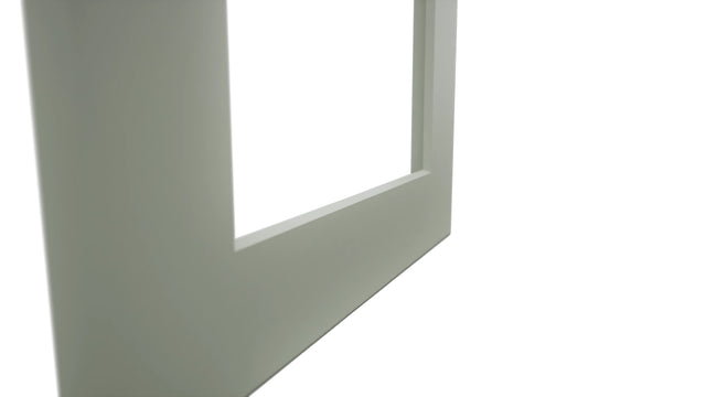 Fabuwood Galaxy Pistachio Green DS DFG1530 Wall Prepped Door, Detail View