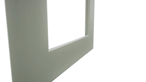 Fabuwood Galaxy Pistachio Green DS DFG1539 Wall Prepped Door, Detail View