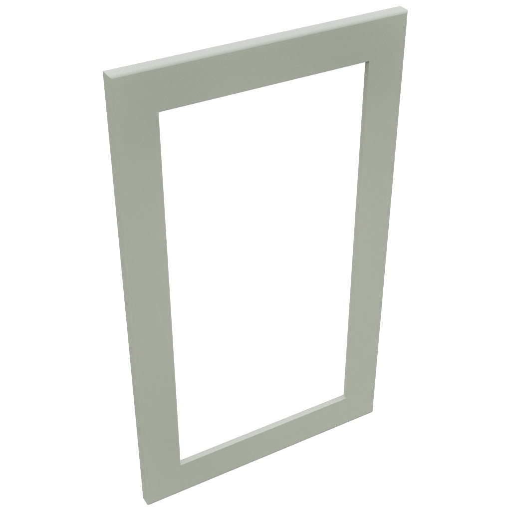 Fabuwood Galaxy Pistachio Green DS DFG1830 Wall Prepped Door, Top View