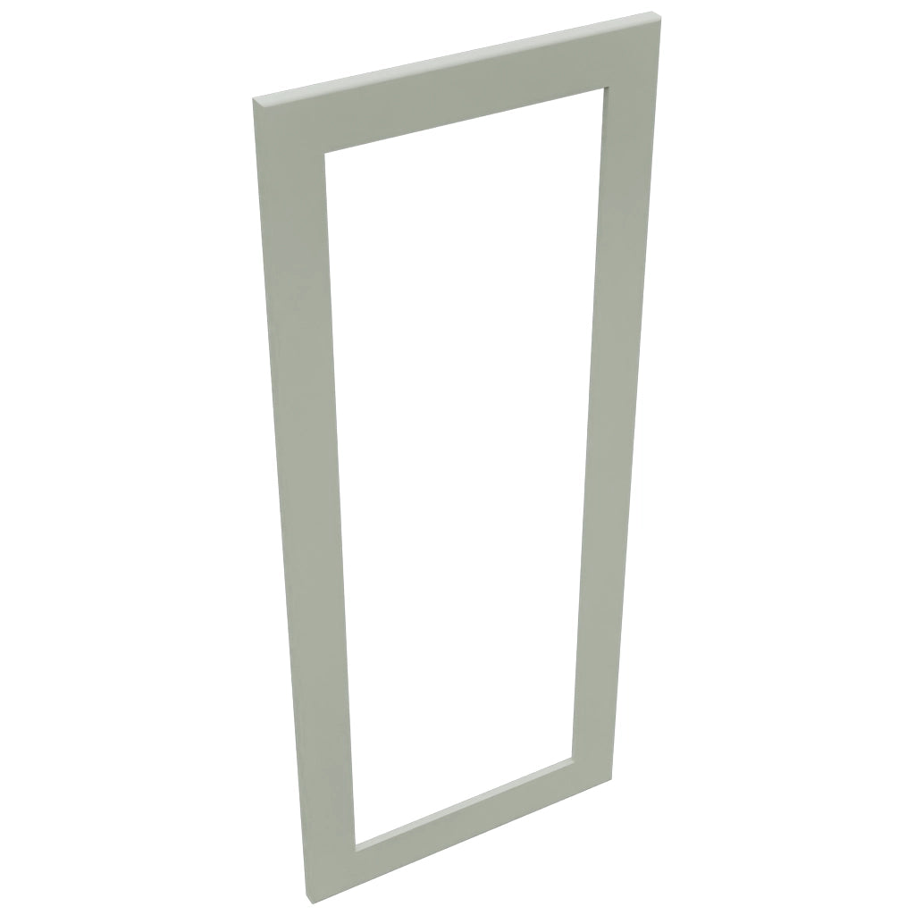 Fabuwood Galaxy Pistachio Green DS DFG1842 Wall Prepped Door, Top View