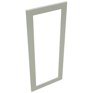 Fabuwood Galaxy Pistachio Green DS DFG1842 Wall Prepped Door, Top View