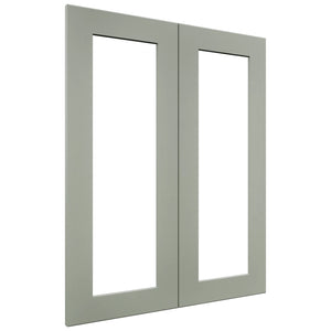 Fabuwood Galaxy Pistachio Green DS DFG2430 Wall Prepped Door, Front View