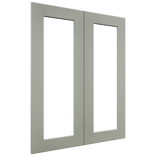 Fabuwood Galaxy Pistachio Green DS DFG2430 Wall Prepped Door, Front View