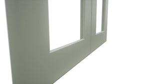 Fabuwood Galaxy Pistachio Green DS DFG2430 Wall Prepped Door, Detail View