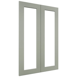 Fabuwood Galaxy Pistachio Green DS DFG2436 Wall Prepped Door, Front View