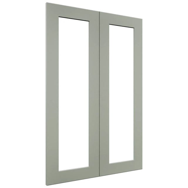 Fabuwood Galaxy Pistachio Green DS DFG2436 Wall Prepped Door, Front View