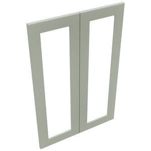 Fabuwood Galaxy Pistachio Green DS DFG2436 Wall Prepped Door, Top View
