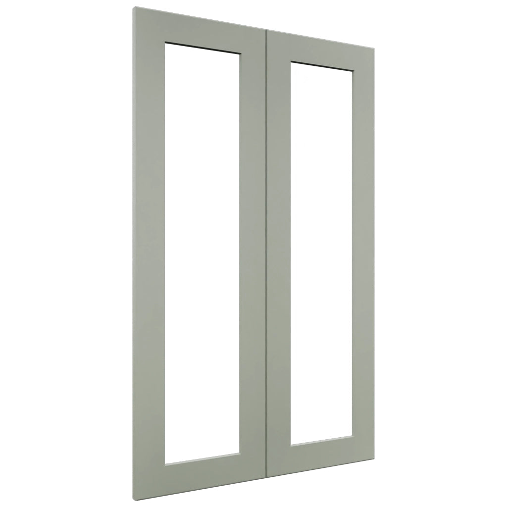 Fabuwood Galaxy Pistachio Green DS DFG2439 Wall Prepped Door, Front View