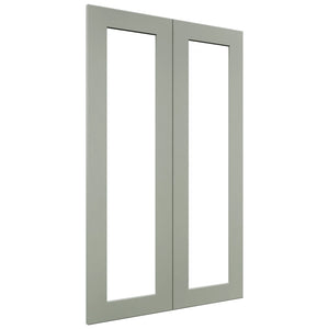 Fabuwood Galaxy Pistachio Green DS DFG2439 Wall Prepped Door, Front View
