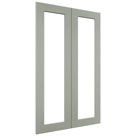 Fabuwood Galaxy Pistachio Green DS DFG2439 Wall Prepped Door, Front View