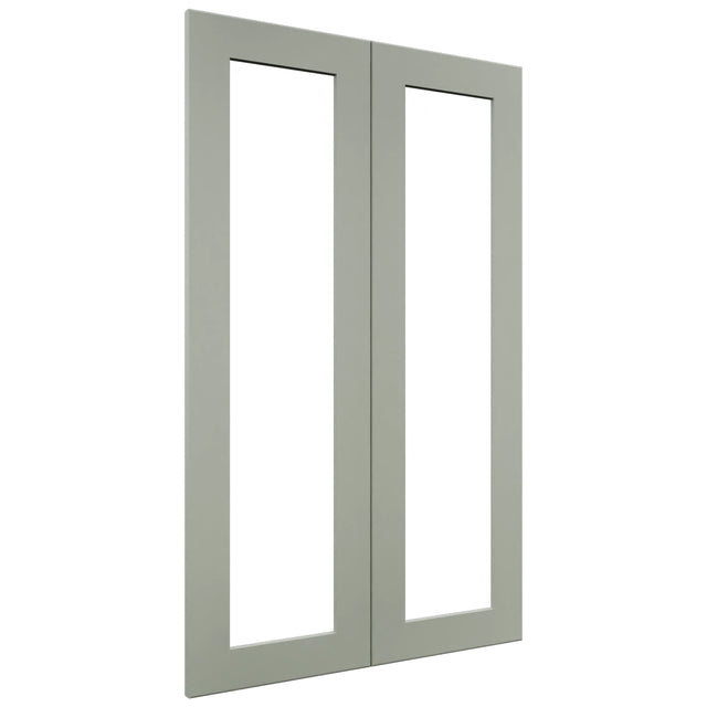 Fabuwood Galaxy Pistachio Green DS DFG2439 Wall Prepped Door, Front View