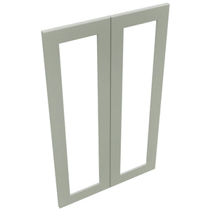 Fabuwood Galaxy Pistachio Green DS DFG2439 Wall Prepped Door, Top View