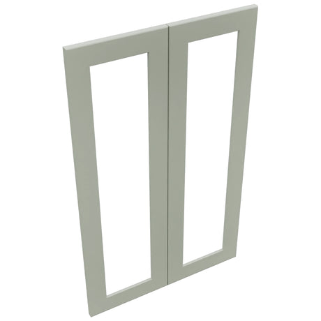 Fabuwood Galaxy Pistachio Green DS DFG2439 Wall Prepped Door, Top View