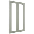 Fabuwood Galaxy Pistachio Green DS DFG2442 Wall Prepped Door, Front View