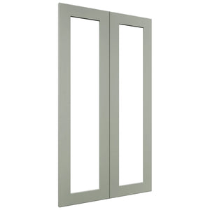 Fabuwood Galaxy Pistachio Green DS DFG2442 Wall Prepped Door, Front View