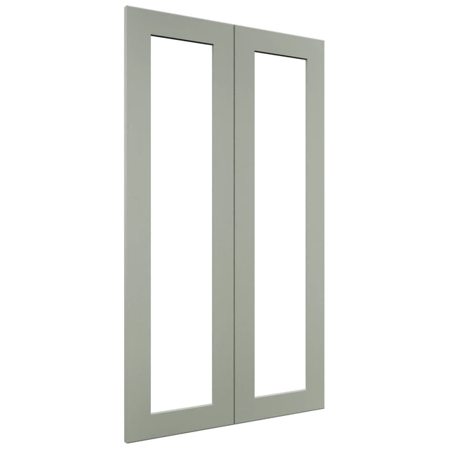 Fabuwood Galaxy Pistachio Green DS DFG2442 Wall Prepped Door, Front View