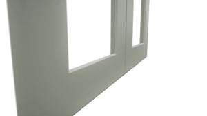 Fabuwood Galaxy Pistachio Green DS DFG2442 Wall Prepped Door, Detail View