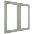Fabuwood Galaxy Pistachio Green DS DFG3030 Wall Prepped Door, Front View