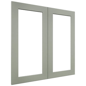 Fabuwood Galaxy Pistachio Green DS DFG3030 Wall Prepped Door, Front View