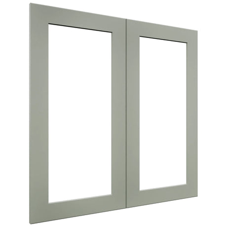 Fabuwood Galaxy Pistachio Green DS DFG3030 Wall Prepped Door, Front View