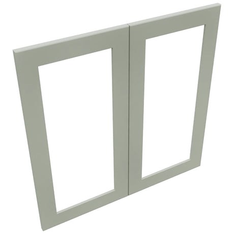 Fabuwood Galaxy Pistachio Green DS DFG3030 Wall Prepped Door, Top View