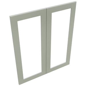 Fabuwood Galaxy Pistachio Green DS DFG3036 Wall Prepped Door, Top View