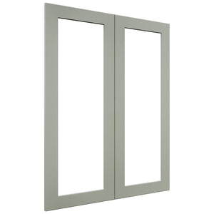 Fabuwood Galaxy Pistachio Green DS DFG3039 Wall Prepped Door, Front View