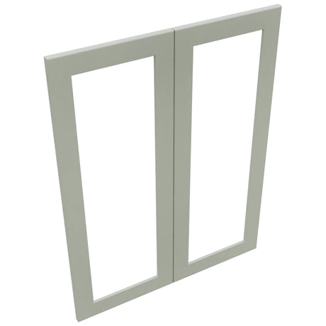 Fabuwood Galaxy Pistachio Green DS DFG3039 Wall Prepped Door, Top View