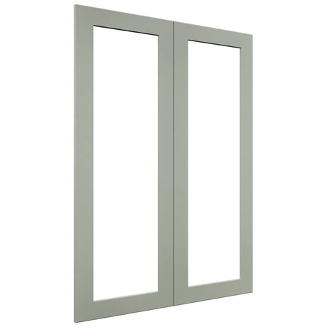 Fabuwood Galaxy Pistachio Green DS DFG3042 Wall Prepped Door, Front View