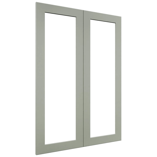 Fabuwood Galaxy Pistachio Green DS DFG3042 Wall Prepped Door, Front View