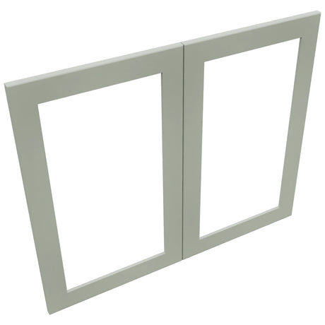 Fabuwood Galaxy Pistachio Green DS DFG3630 Wall Prepped Door, Top View
