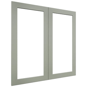 Fabuwood Galaxy Pistachio Green DS DFG3636 Wall Prepped Door, Front View
