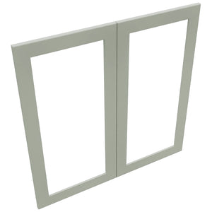 Fabuwood Galaxy Pistachio Green DS DFG3636 Wall Prepped Door, Top View