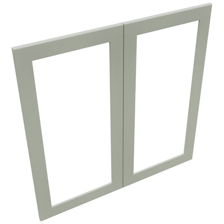 Fabuwood Galaxy Pistachio Green DS DFG3636 Wall Prepped Door, Top View