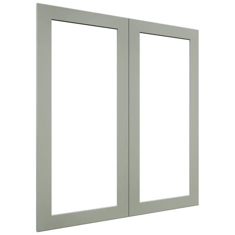 Fabuwood Galaxy Pistachio Green DS DFG3639 Wall Prepped Door, Front View