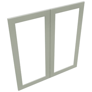 Fabuwood Galaxy Pistachio Green DS DFG3639 Wall Prepped Door, Top View