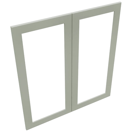 Fabuwood Galaxy Pistachio Green DS DFG3639 Wall Prepped Door, Top View
