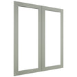 Fabuwood Galaxy Pistachio Green DS DFG3642 Wall Prepped Door, Front View
