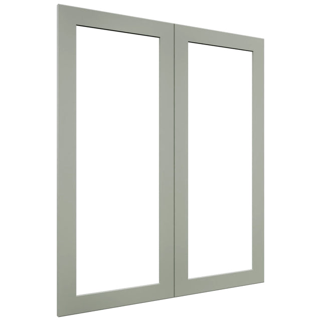 Fabuwood Galaxy Pistachio Green DS DFG3642 Wall Prepped Door, Front View