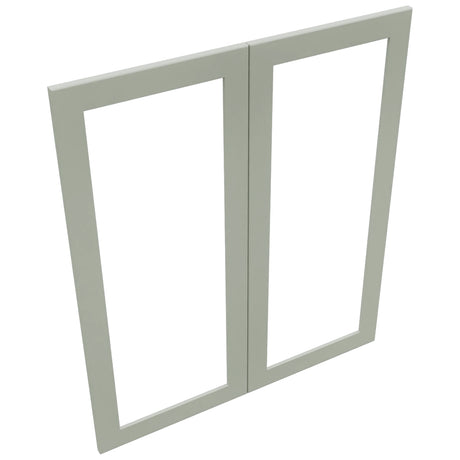 Fabuwood Galaxy Pistachio Green DS DFG3642 Wall Prepped Door, Top View