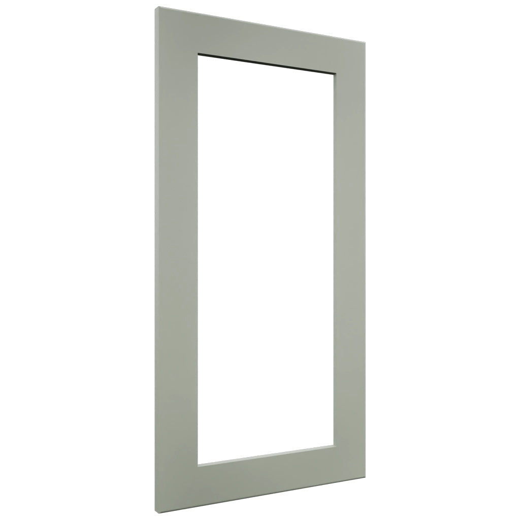 Fabuwood Galaxy Pistachio Green DS DFGD2430 Wall Prepped Door, Front View
