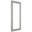 Fabuwood Galaxy Pistachio Green DS DFGD2439 Wall Prepped Door, Front View