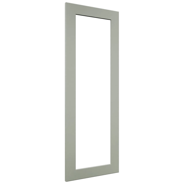 Fabuwood Galaxy Pistachio Green DS DFGD2442 Wall Prepped Door, Front View