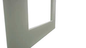 Fabuwood Galaxy Pistachio Green DS DFGD2442 Wall Prepped Door, Detail View