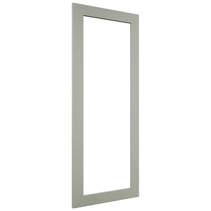 Fabuwood Galaxy Pistachio Green DS DFGWD1857 Wall Prepped Door, Front View