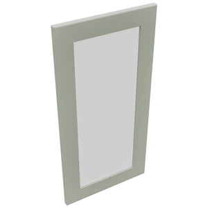 Fabuwood Galaxy Pistachio Green DS GDW1530 Wall Glass Door, Top View