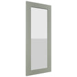 Fabuwood Galaxy Pistachio Green DS GDW1536 Wall Glass Door, Front View