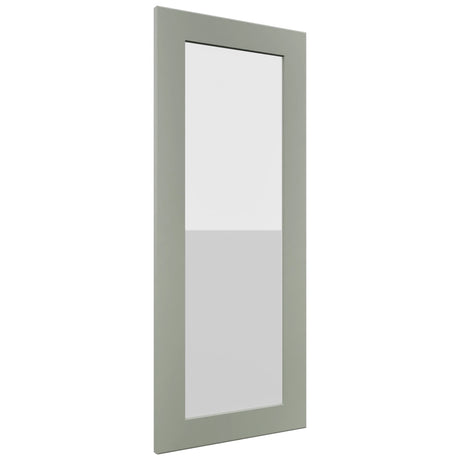 Fabuwood Galaxy Pistachio Green DS GDW1536 Wall Glass Door, Front View