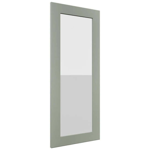 Fabuwood Galaxy Pistachio Green DS GDW1536 Wall Glass Door, Front View